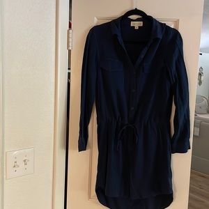 Cloth & Stone navy blue dress